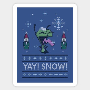 Yay! Snow! Sticker